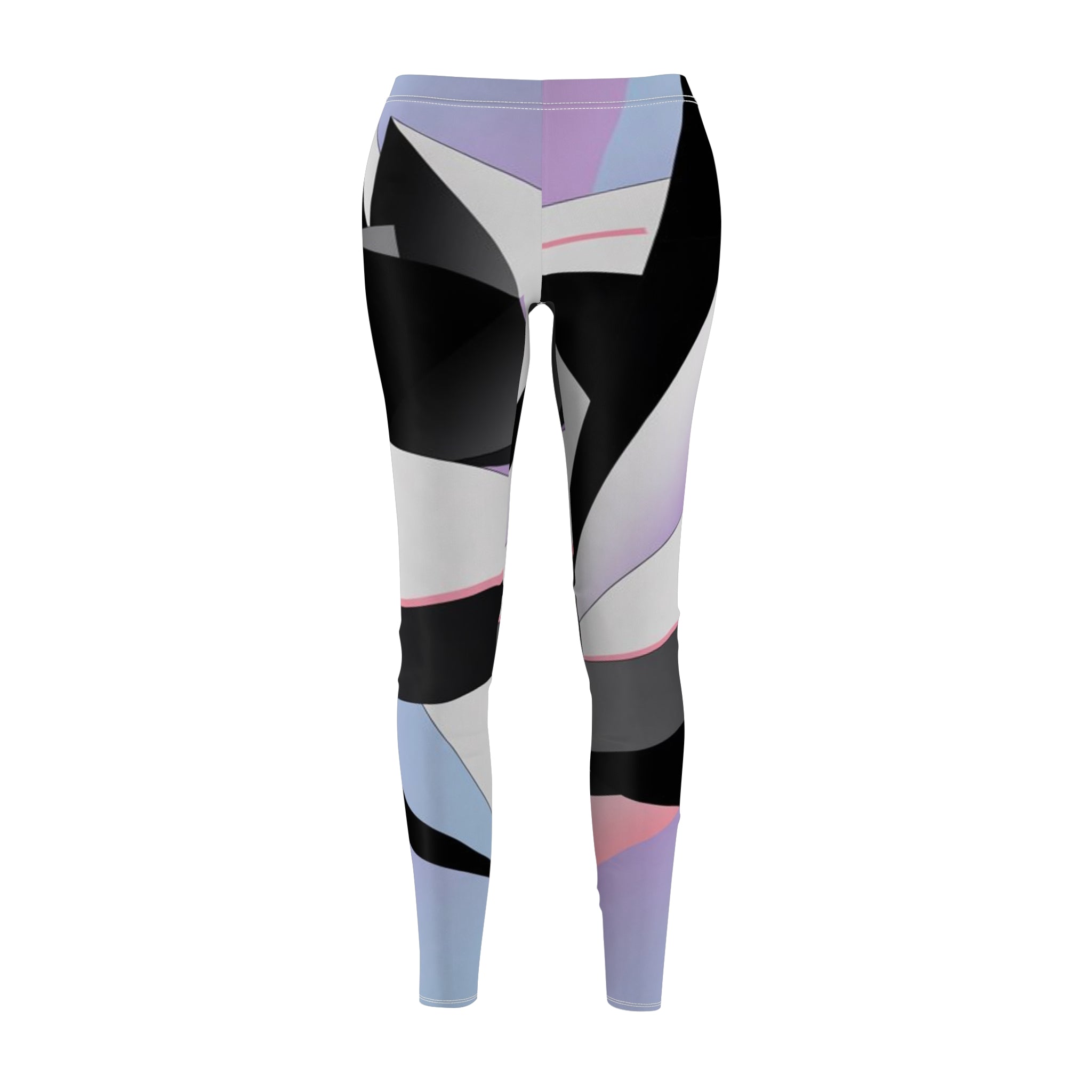 Geometric Print Leggings | Stylish Activewear, Yoga Pants, Casual Wear, Fitness Fashion, Gift for Her